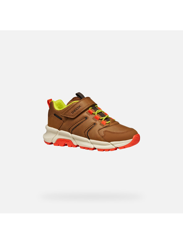 Geox Világosbarna fiú tornacipő Geox Flexyper Plus