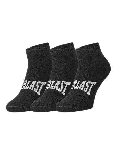 Everlast Háromdarabos szett - Everlast bokaszárú fekete zokni
