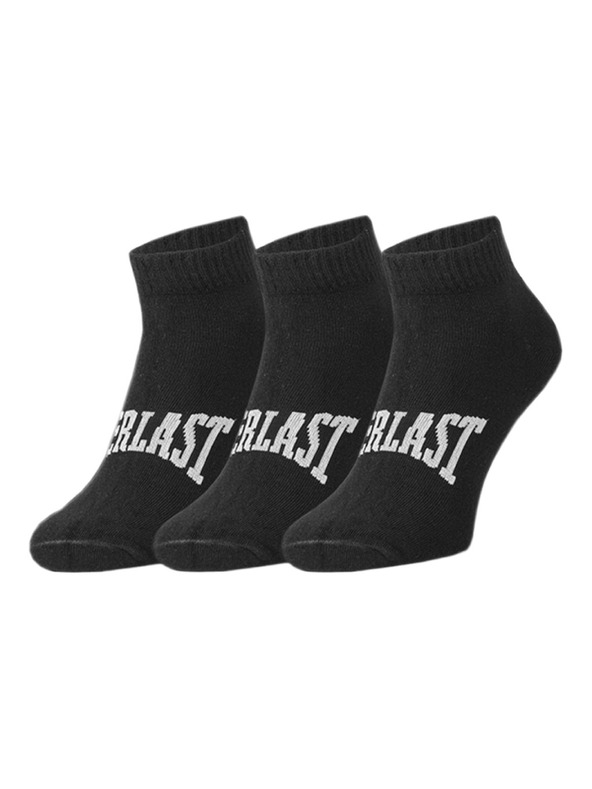 Everlast Háromdarabos szett - Everlast bokaszárú fekete zokni