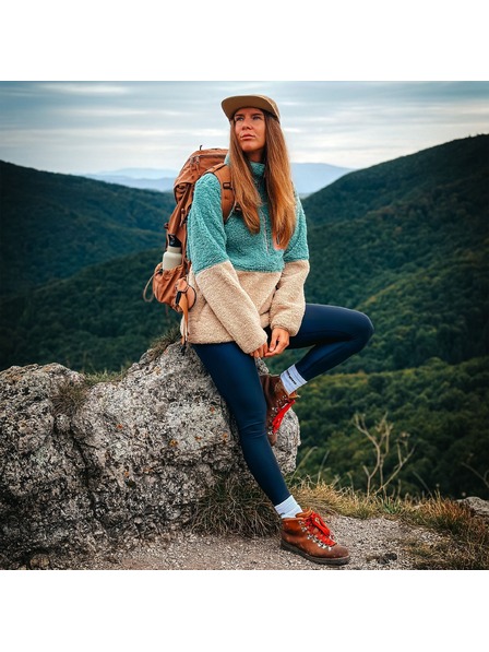 Horsefeathers Női Elvira fleece felső - frosty green