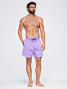 Ombre Clothing Férfi fürdőnadrág matt felületű szövetből – lila V6 OM-SRSS-0216 Ombre Clothing