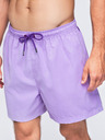 Ombre Clothing Férfi fürdőnadrág matt felületű szövetből – lila V6 OM-SRSS-0216 Ombre Clothing