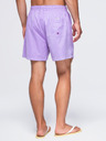 Ombre Clothing Férfi fürdőnadrág matt felületű szövetből – lila V6 OM-SRSS-0216 Ombre Clothing