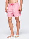 Ombre Clothing Férfi fürdőnadrág matt felületű szövetből – rózsaszín V1 OM-SRSS-0216 Ombre Clothing
