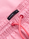 Ombre Clothing Férfi fürdőnadrág matt felületű szövetből – rózsaszín V1 OM-SRSS-0216 Ombre Clothing