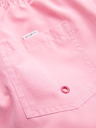 Ombre Clothing Férfi fürdőnadrág matt felületű szövetből – rózsaszín V1 OM-SRSS-0216 Ombre Clothing