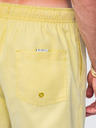 Ombre Clothing Férfi fürdőnadrág matt felületű szövetből – sárga V2 OM-SRSS-0216 Ombre Clothing