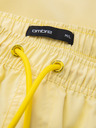 Ombre Clothing Férfi fürdőnadrág matt felületű szövetből – sárga V2 OM-SRSS-0216 Ombre Clothing