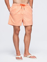 Ombre Clothing Férfi fürdőnadrág matt felületű szövetből – pasztell narancssárga V3 OM-SRSS-0216 Ombre Clothing
