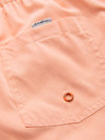 Ombre Clothing Férfi fürdőnadrág matt felületű szövetből – pasztell narancssárga V3 OM-SRSS-0216 Ombre Clothing
