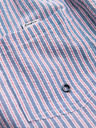 Ombre Clothing Férfi fürdőnadrág textúrázott csíkos anyagból – tompa kék V3 OM-SRSS-0214 Ombre Clothing