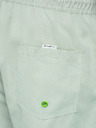 Ombre Clothing Férfi fürdőnadrág matt felületű szövetből – menta V4 OM-SRSS-0216 Ombre Clothing