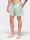 Ombre Clothing Férfi fürdőnadrág matt felületű szövetből – menta V4 OM-SRSS-0216 Ombre Clothing