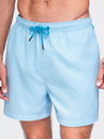 Ombre Clothing Férfi fürdőnadrág matt felületű szövetből – világoskék V5 OM-SRSS-0216 Ombre Clothing