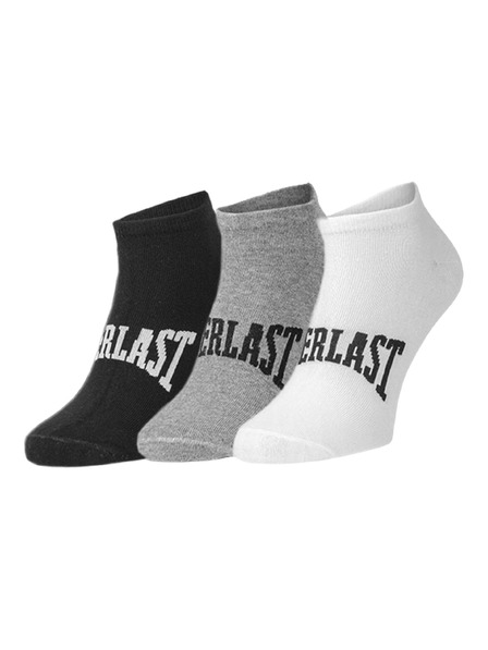 Everlast Háromdarabos szett - Everlast bokaszárú többszínű zokni