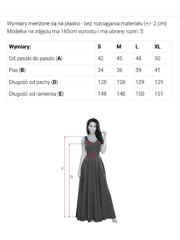 numoco AURELIA Hosszú ruha lábnyílással és négyzet alakú nyakkivágással - világos bézs