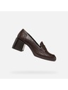 Geox Sötétbarna női sarokpapucs Geox Walk Pleasure 55T