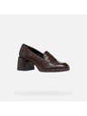 Geox Sötétbarna női sarokpapucs Geox Walk Pleasure 55T