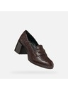 Geox Sötétbarna női sarokpapucs Geox Walk Pleasure 55T