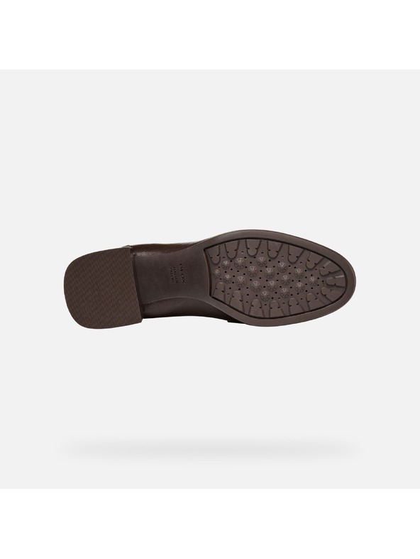 Geox Sötétbarna női sarokpapucs Geox Walk Pleasure 55T