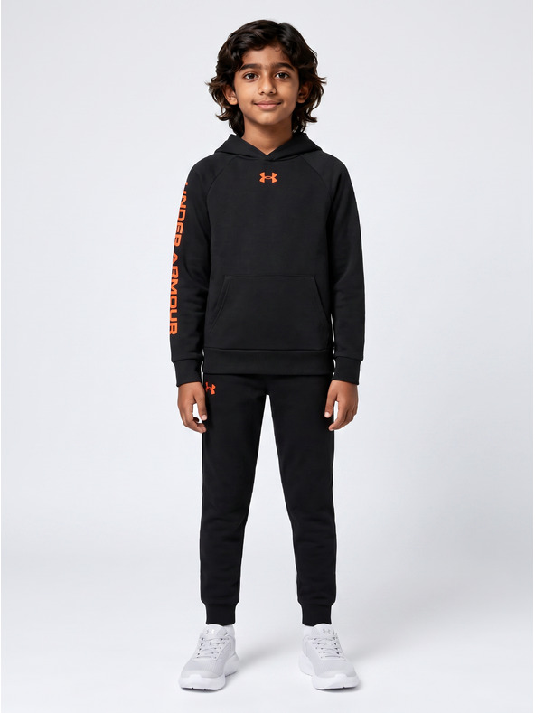 Under Armour Fiú szett Under Armour UA Rival Fleece Suit-BLK