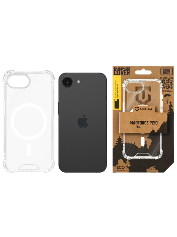 Tactical Tactical MagForce Plyo Tok Apple iPhone 16e/17e Transparent