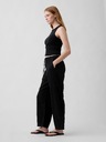 GAP Wide-Leg nadrág lenkeverékből GAP