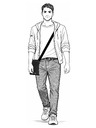 Enrico Benetti Enrico Benetti Amsterdam 54667 táska Fekete