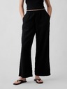 GAP Wide-Leg nadrág lenkeverékből GAP