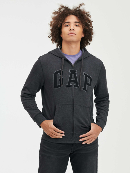 GAP VintageSoft cipzáras pulóver GAP