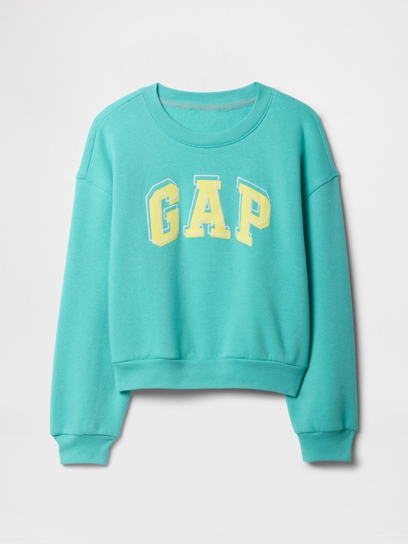 GAP Gyerek oversize pulóver logóval GAP
