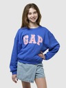GAP Gyerek oversize pulóver logóval GAP