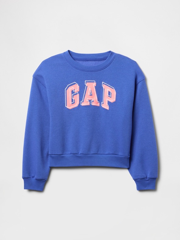 GAP Gyerek oversize pulóver logóval GAP