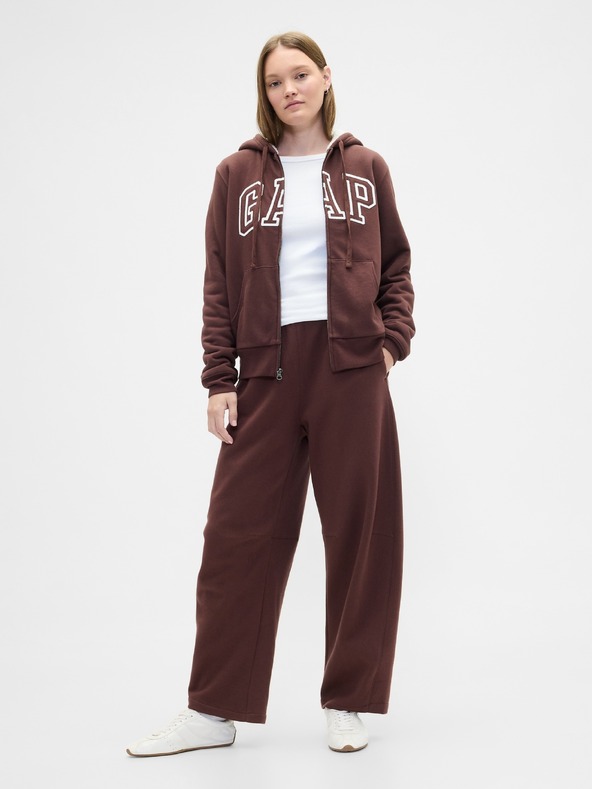 GAP Bélelt Logo Sherpa pulóver GAP