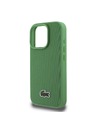 Lacoste Lacoste Iconic Petit Pique Woven Logo MagSafe Hátsó Borító iPhone 16 Pro számára Zöld