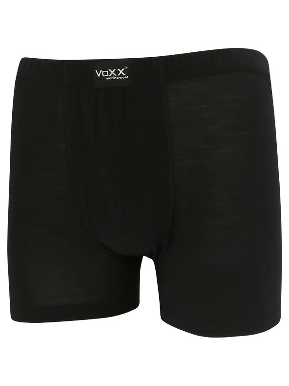 VoXX Férfi boxeralsó VoXX MERINOWOOL fekete