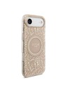 Guess Guess IML Flowers Allover Strap MagSafe hátsó burkolat iPhone Air Pink számára