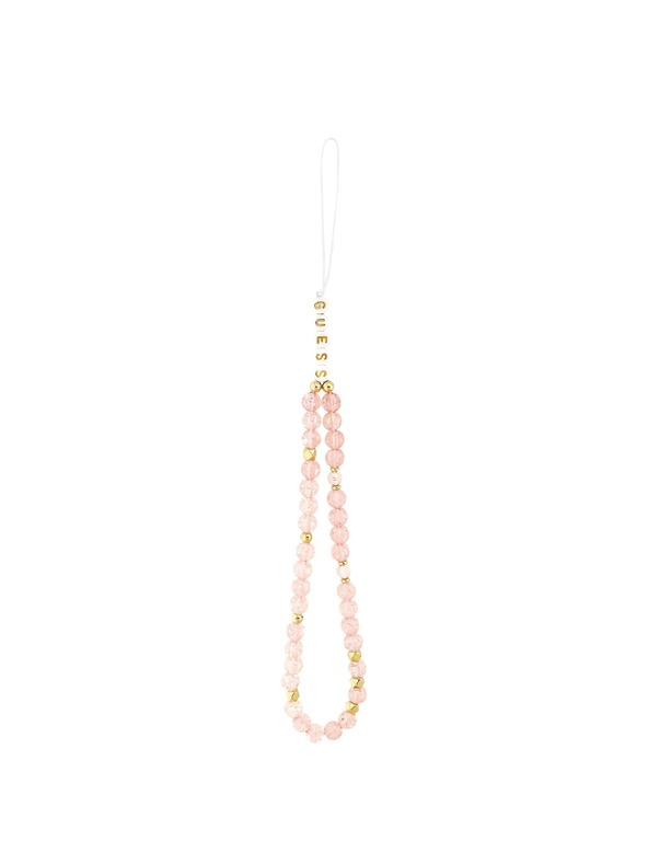 Guess Guess IML Flowers Allover Strap MagSafe hátsó burkolat iPhone Air Pink számára