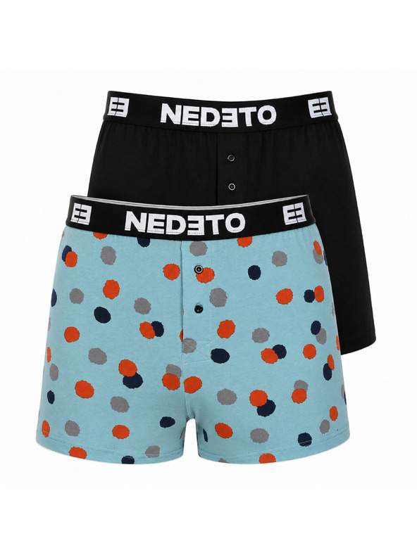 Nedeto Két darabos szett - Nedeto többszínű férfi alsónadrág