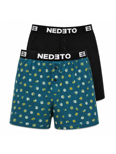 Nedeto Két darabos szett - Nedeto többszínű férfi alsónadrág