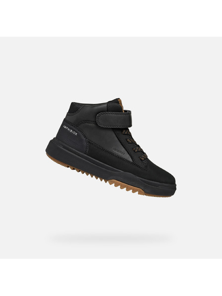 Geox Fekete fiú magasszárú cipő Geox Bunshee B Abx