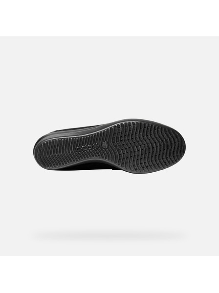 Geox Fekete női mokaszin Geox Stardust