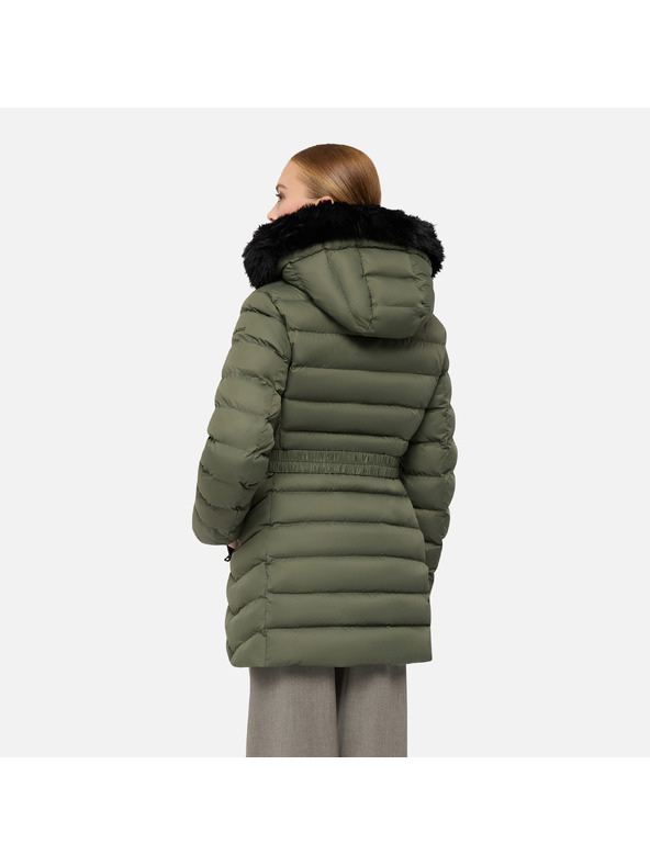 Geox Khaki női tollkabát Geox Catria