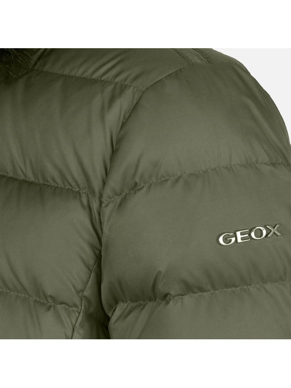 Geox Khaki női tollkabát Geox Catria