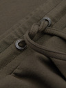 Ombre Clothing Férfi viszóz chino rövidnadrág – olívazöld V5 OM-SRCS-0206 Ombre Clothing