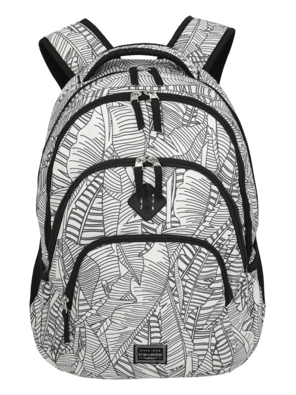 Travelite Travelite Basics Backpack Print hátizsák Fehér