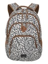Travelite Travelite Basics Backpack Print hátizsák Krémfehér