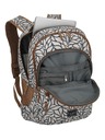 Travelite Travelite Basics Backpack Print hátizsák Krémfehér