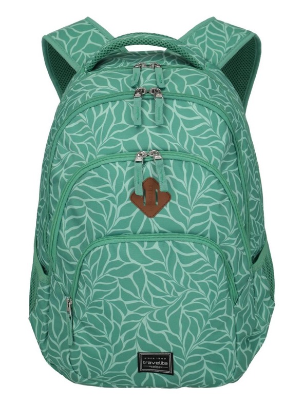 Travelite Travelite Basics Backpack Print hátizsák Zöld