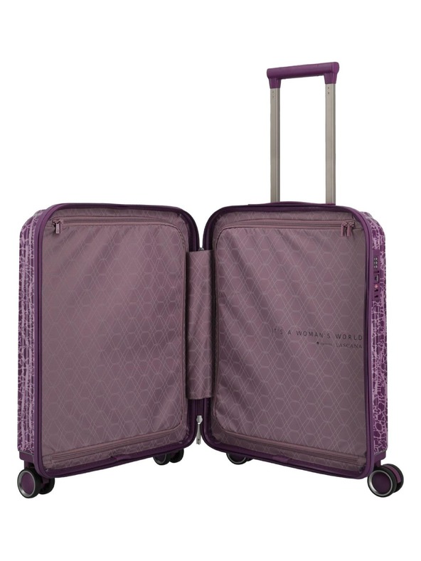 Travelite Travelite utazóbőrönd szett Lascana Edition S,M,L Plum